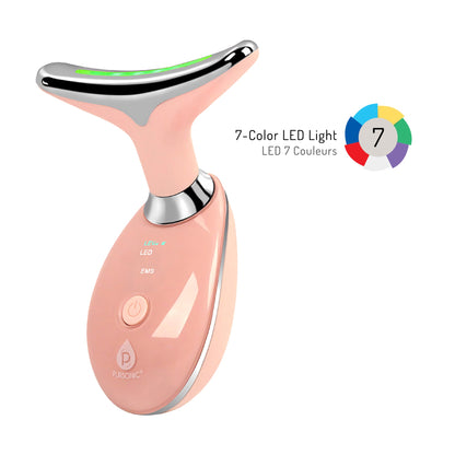 Pursonic 7-in-1 LED Light Therapy Face Mask & LED Light Sculpting Wand