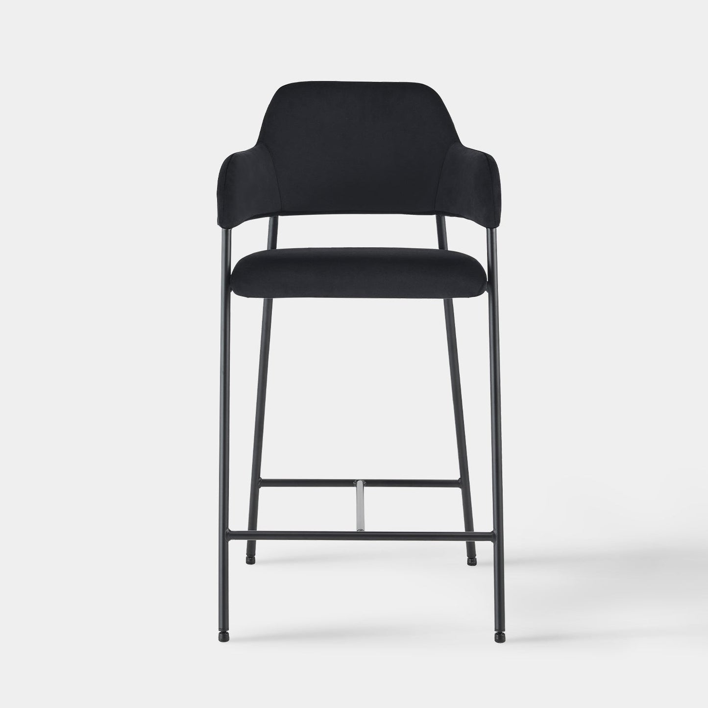 Lukka Velvet Bar Stool [65cm][Set of 2]