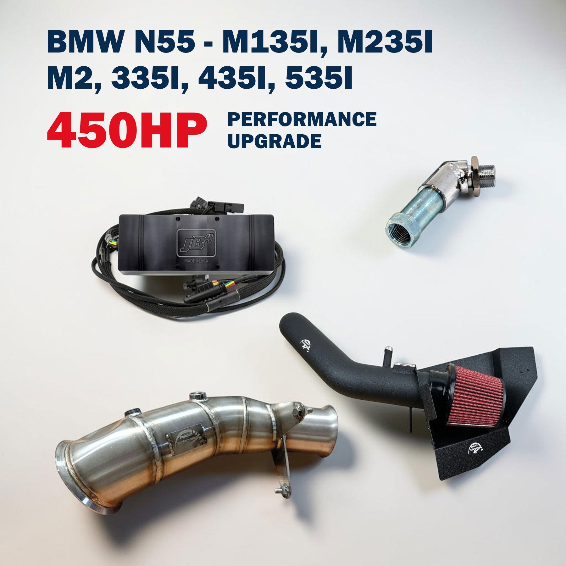 450HP Performance Upgrade For N55 BMW M135i, M235i, M2, 335i, 435i, 535i (F Chassis)