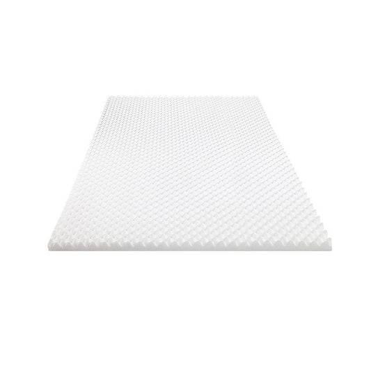 NNEDSZ Giselle Bedding Memory Foam Mattress Topper Egg Crate 5cm King Single