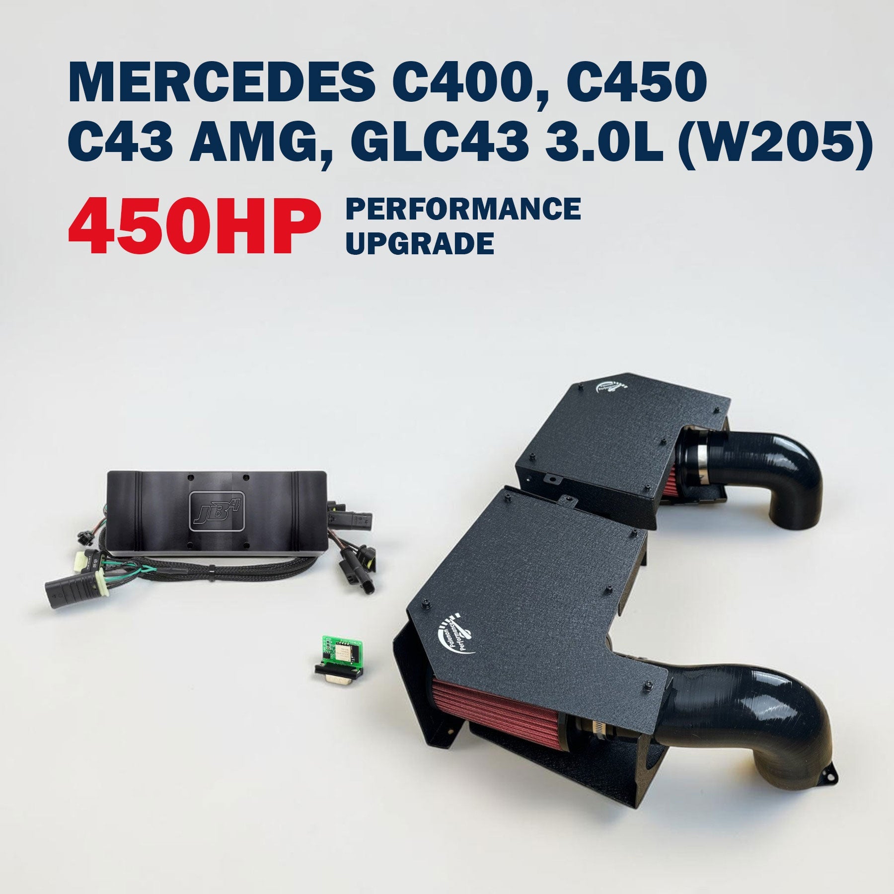 450HP Performance Upgrade For 3.0L M276 Mercedes C400, C450, C43 AMG, GLC43 | Palenon Performance