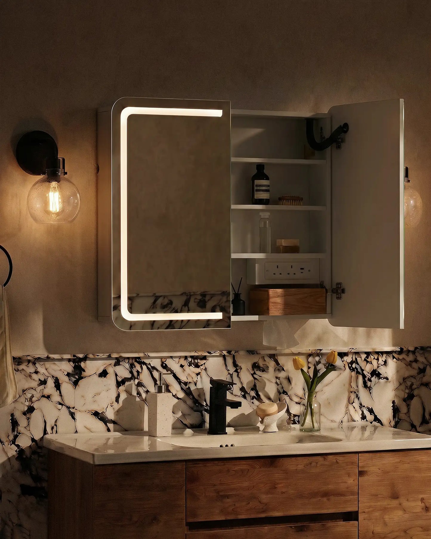Mira Bathroom Mirror Cabinet [Dispatch by 15 Aug]
