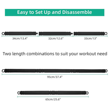 Portable Weighted Pilates Bar