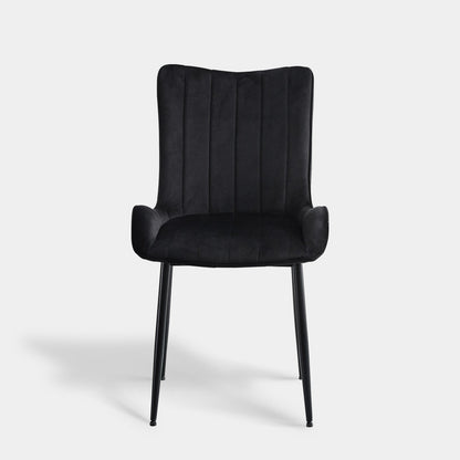Myra Velvet Dining Chairs [Set of 2]