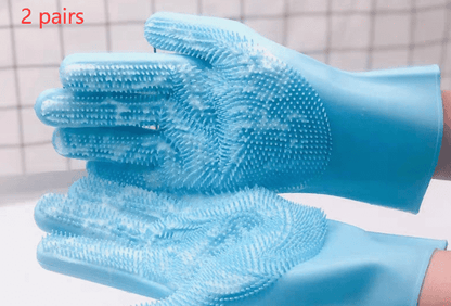 Pet Grooming Gloves for Dogs and Cats