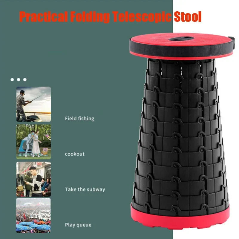 Outdoor Furniture Retractable Stool Beach Chair