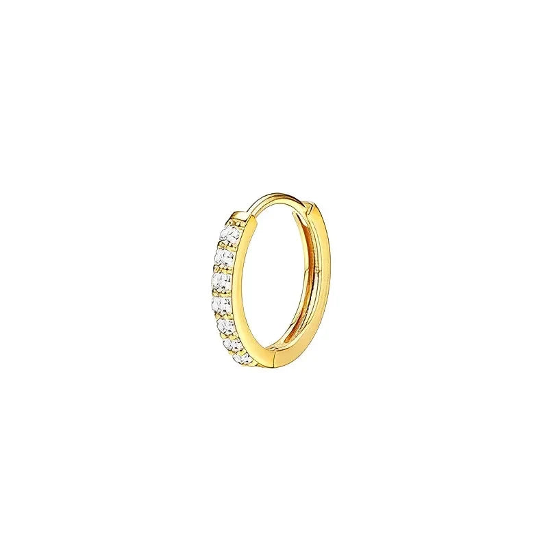Bobisty Stud Hoop Earrings