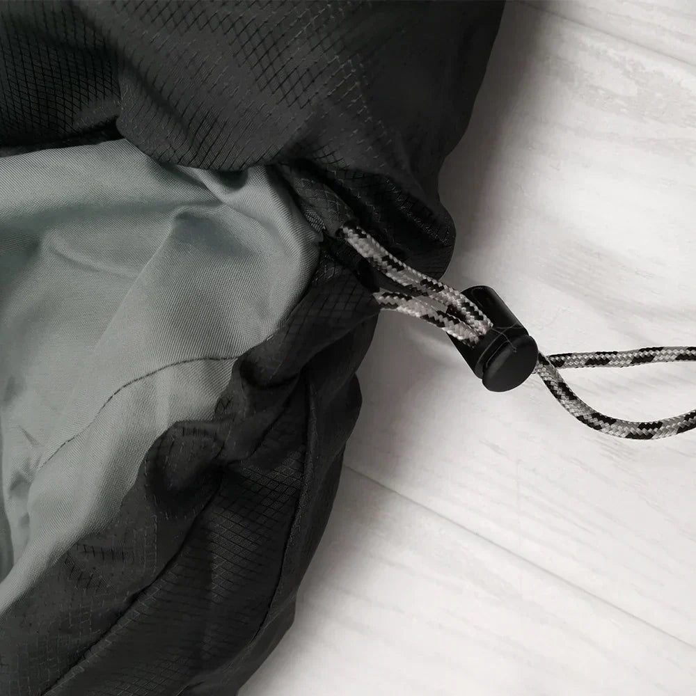 Mummy Sleeping Bag Hollow Cotton Filling Black
