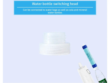 Filterwell 6L Gravity Water Filter Straw for Travel and Emergency