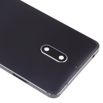 NNEIDS Camera Lens & Side Keys For Nokia 6 - Replacement Battery Cover