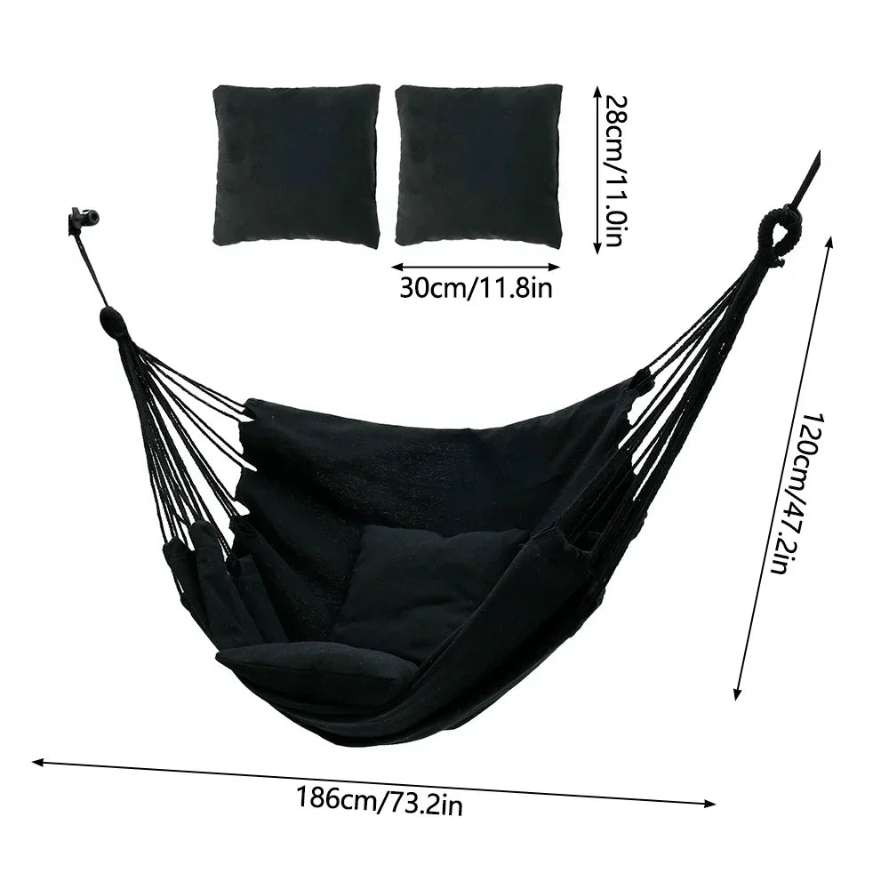 Portable Hanging Rope Hammock Chair