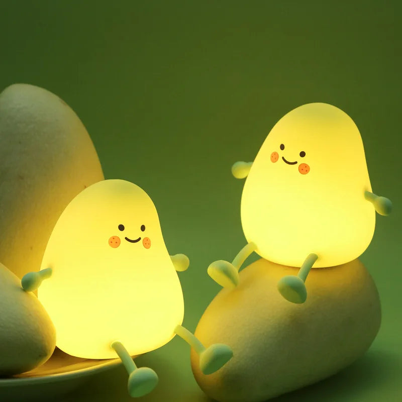Cute Mango Night Light