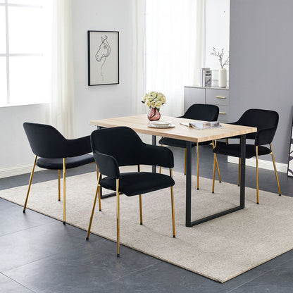 Lukka Velvet Dining Chairs [Set of 2]