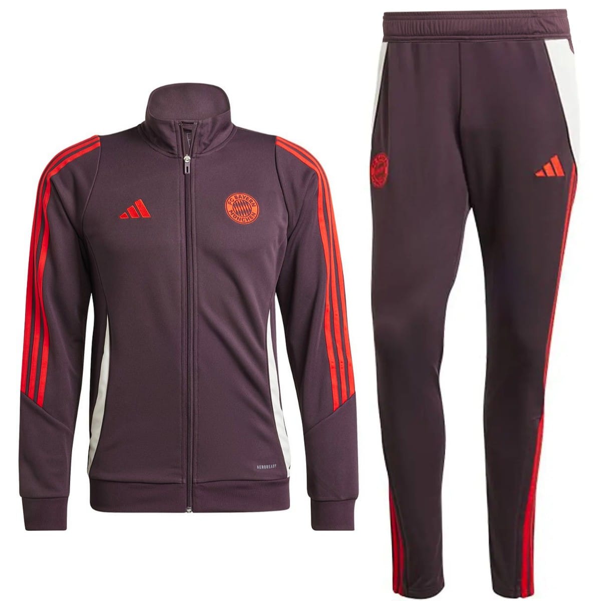 Bayern Munich training bench Soccer tracksuit 2024/25 - Adidas