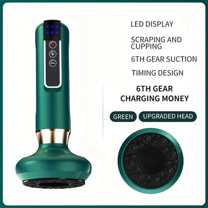NNETM USB Rechargeable Gua Sha 6-Speed Massage Tool