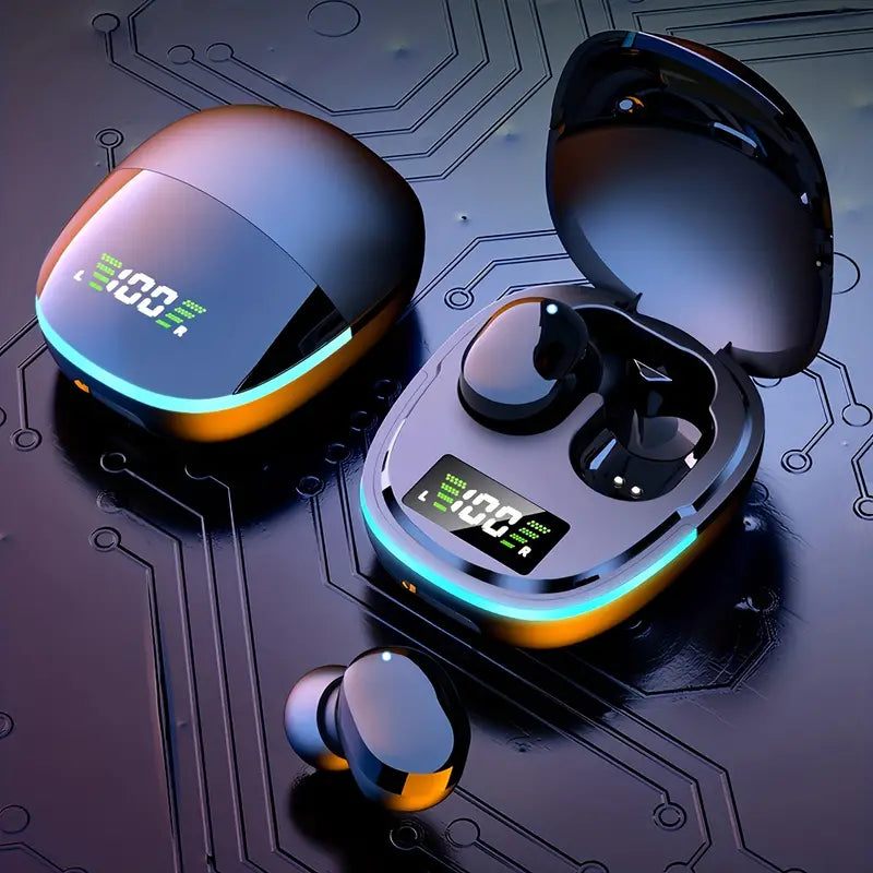 GamePro Touch Wireless Earbuds with LED Display - Sports Edition