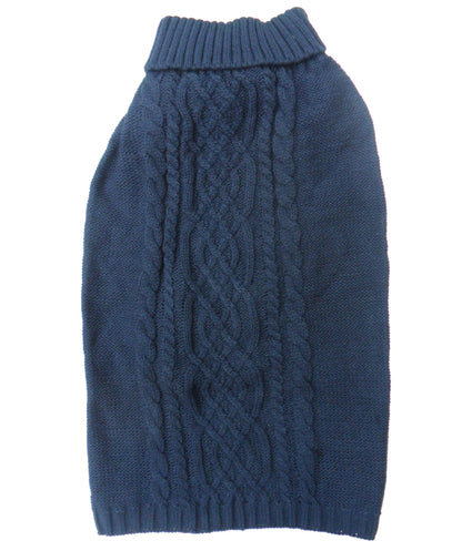Cable Knit Dog Jumper Sweater