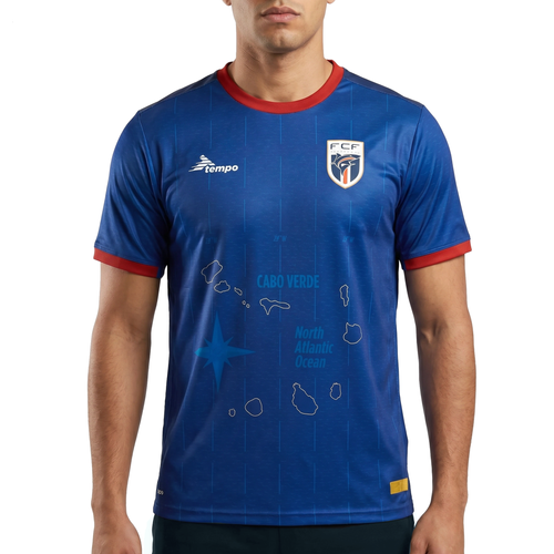 Cape Verde national team Home Soccer jersey 2025 - Tempo