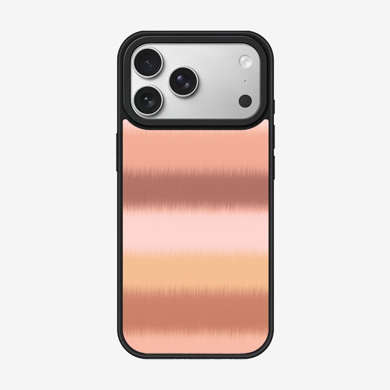 Casey Fuzzy Knit Stripe Series AG Matte Phone Case – Cozy Textured Stripe Protective Cover
