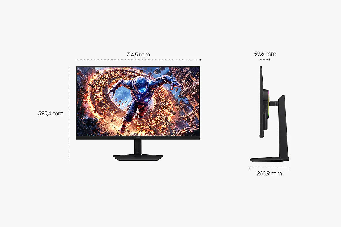 Samsung Odyssey G8 32" (G80HS) 6K 165Hz / 3K 330Hz Gaming Monitor