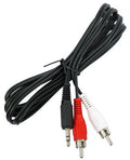 DMV Y-Adapter Stereo Separation Cables