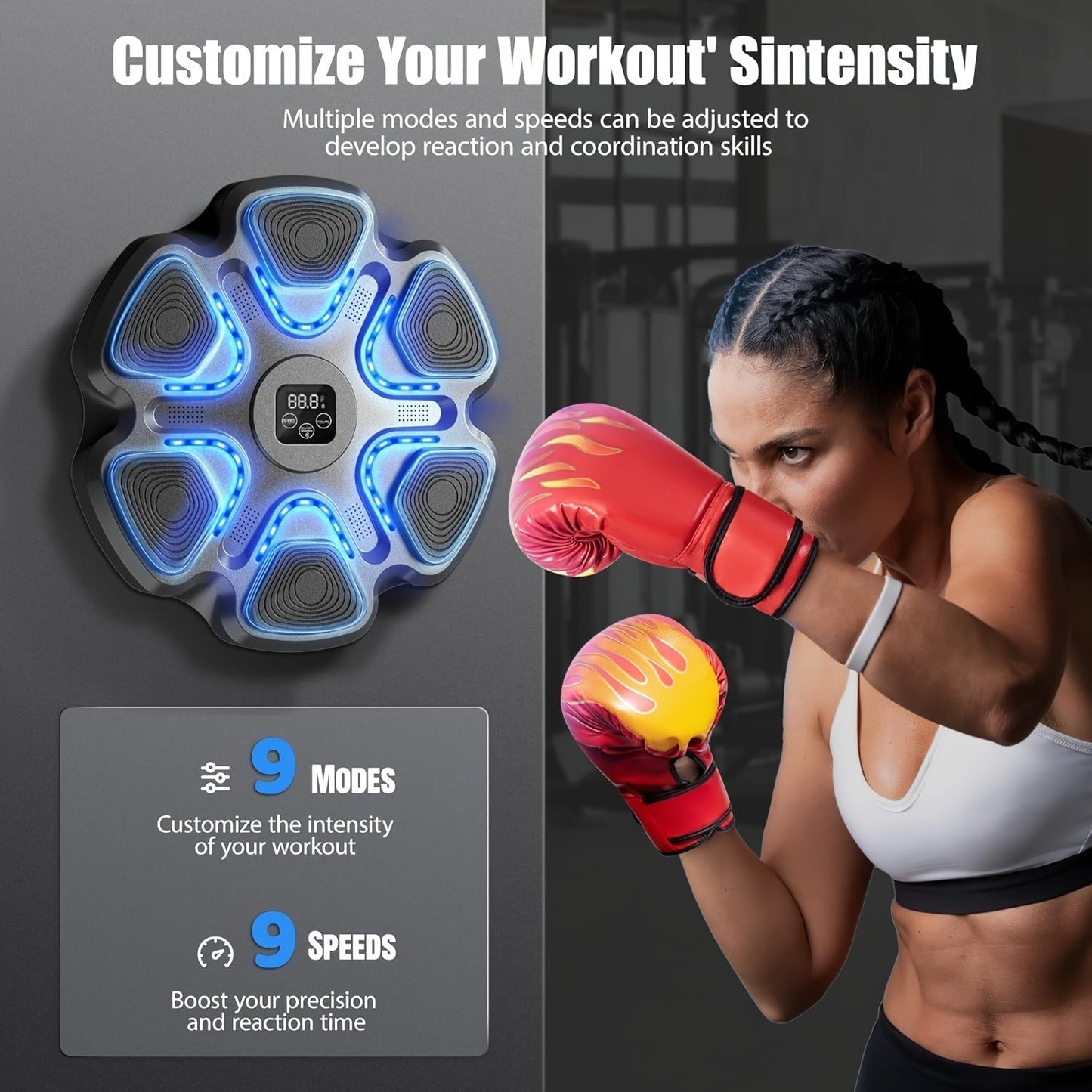 Wall Mounted Music Boxing Machine Full Kit