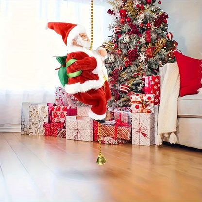 Climbing Rope Santa Hanging Christmas Decoration
