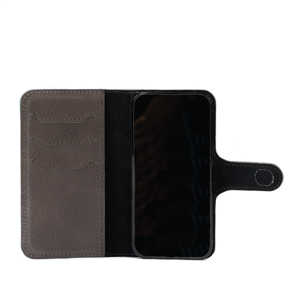 Full-Grain Leather Folio Case Wallet for iPhone 14 Series with MagSafe - Classic 4.0