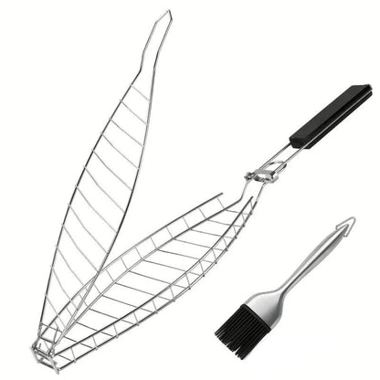 Fish Grilling Basket with Handle