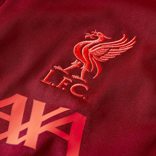 Liverpool FC red training presentation soccer tracksuit 2021/22 - Nike