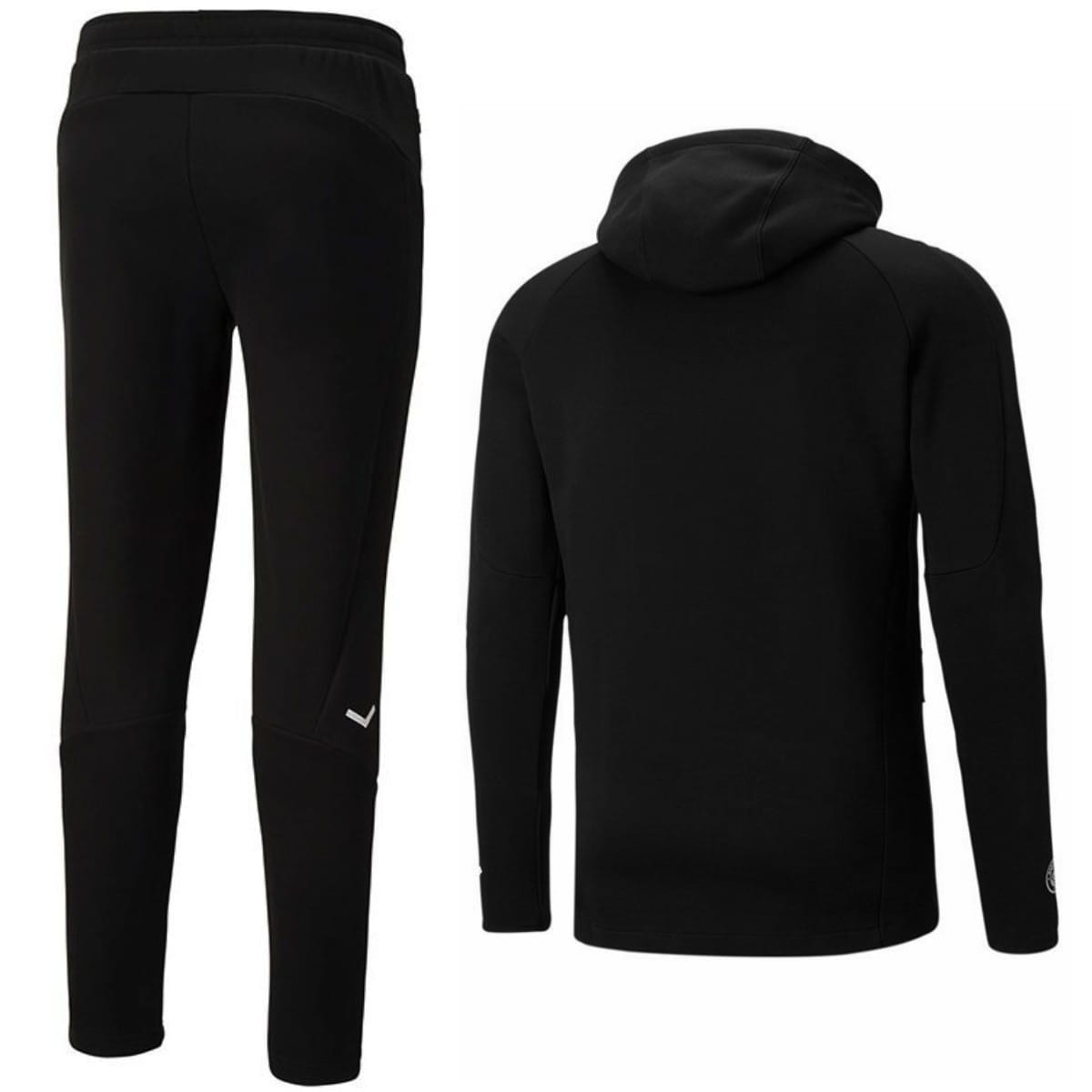 Manchester City black Casual hooded presentation tracksuit 2022/23 - Puma