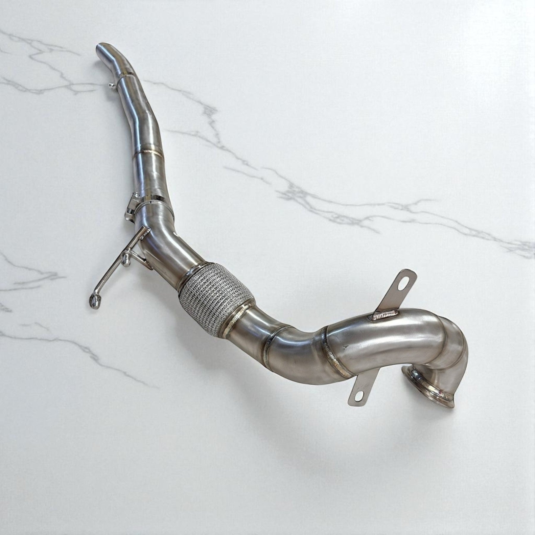 AWD Audi 8V S3 A3 Race Downpipe - 2.0T (Premium Catless & Catted)
