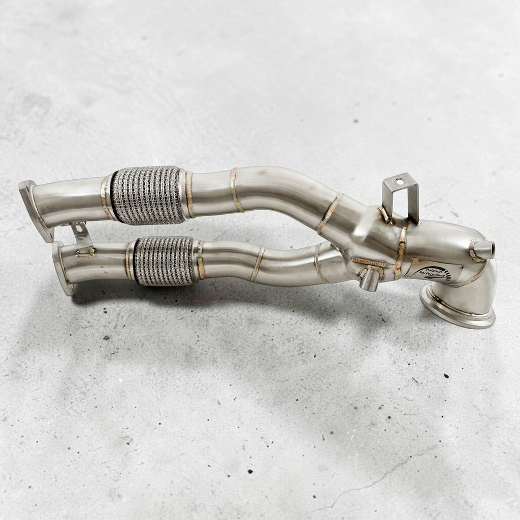 2.5T Race Downpipe For 2018+ Audi RS3 8V, RS3 8Y & TTRS 8S | Palenon Performance