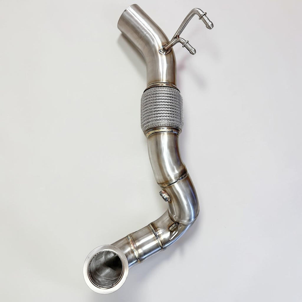 AWD Audi 8V S3 A3 Race Downpipe - 2.0T (Premium Catless & Catted)