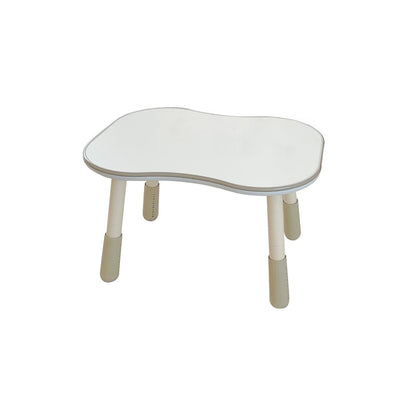 Peanut Height Adjustable Dual-kid White Study Table