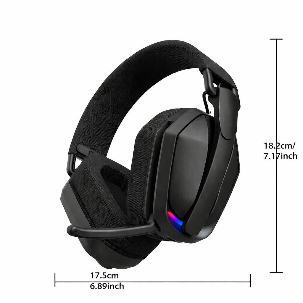 Wireless Gaming Headphones with Noise Cancelling Mic