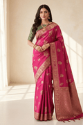 Rani Vaibhav Soft Silk Jacquard Saree
