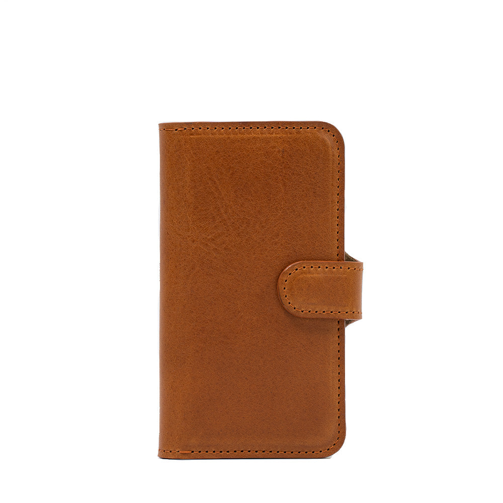 Full-Grain Leather Folio Case Wallet for iPhone 14 Series with MagSafe - Classic 4.0
