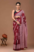 Sayam Echo Mulmul Cotton Saree
